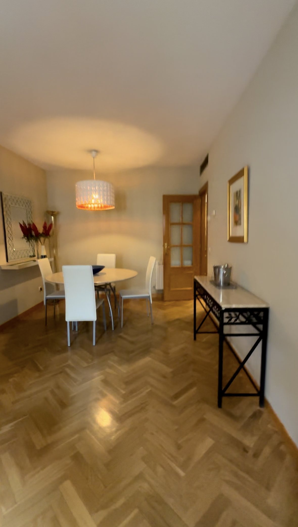 Dining area before renovation